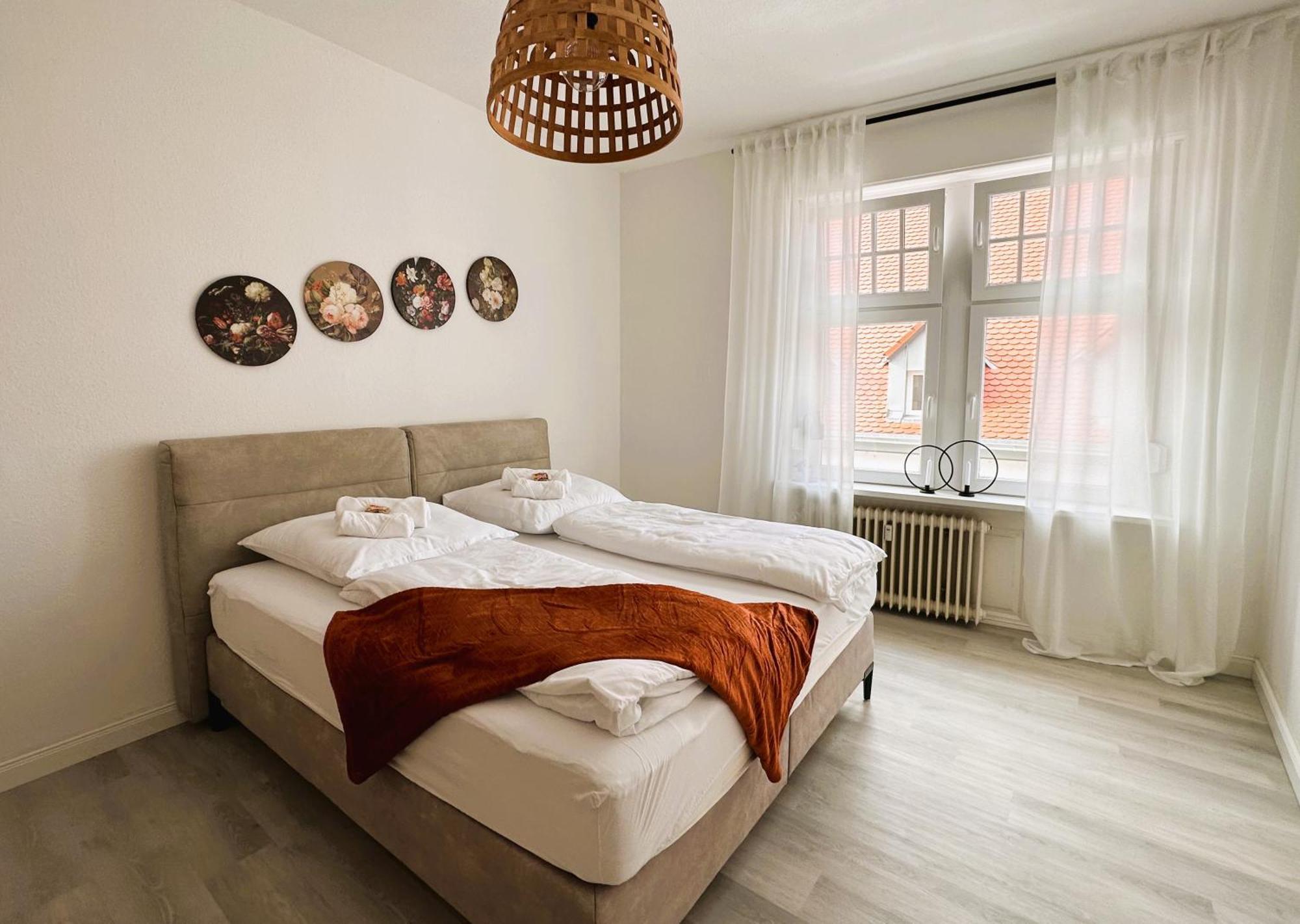 Amao-Brown I Exklusives City-Apartment I 85Qm I Privatparkplatz & Komfort I King-Size Bed 拉尔 外观 照片